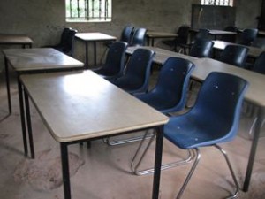 Uganda school chairs