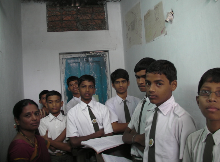 Education transforming slum life: India