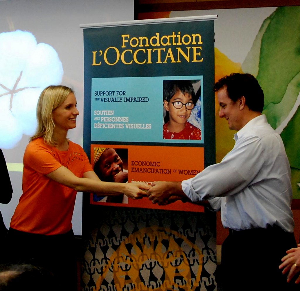 L’Occitane fights blindness