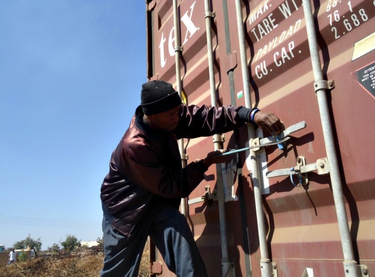 Donated van drives Zambian kids to school