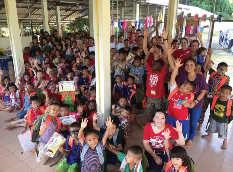 Crossroads’ kids serving Thai children’s home